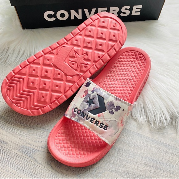 NWT Converse All Star Slide Slip Floral Women’s - Picture 2 of 8